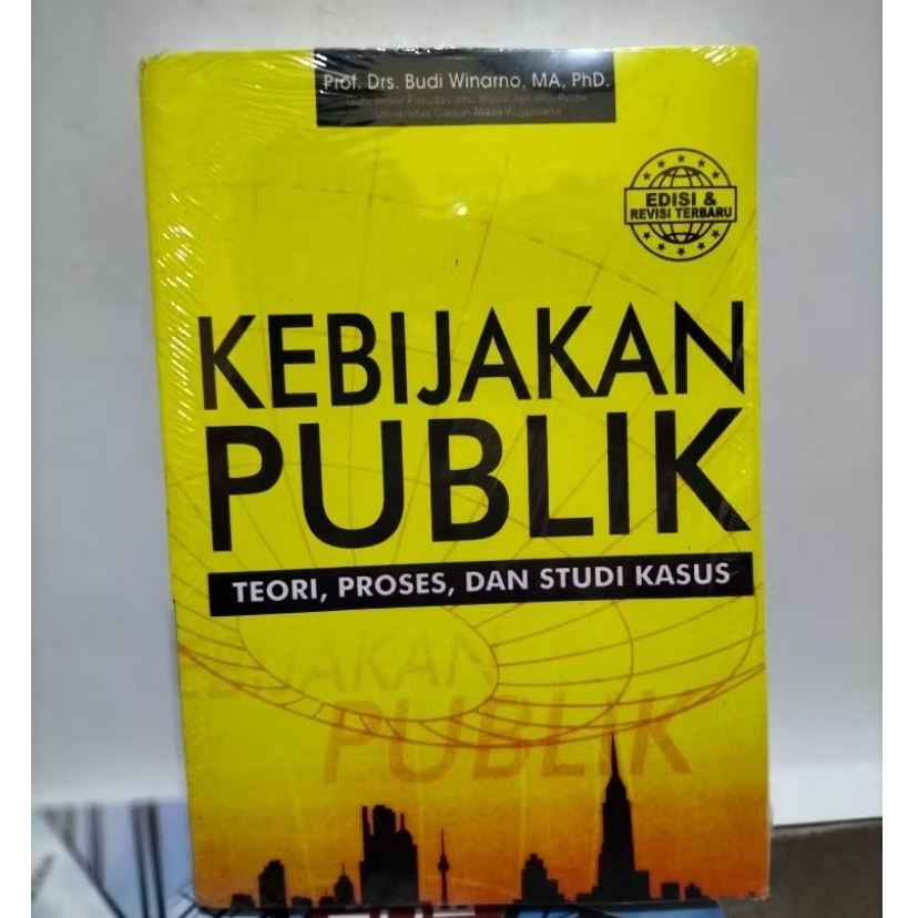 Buku kebijakan publik.oleh budi wunarno