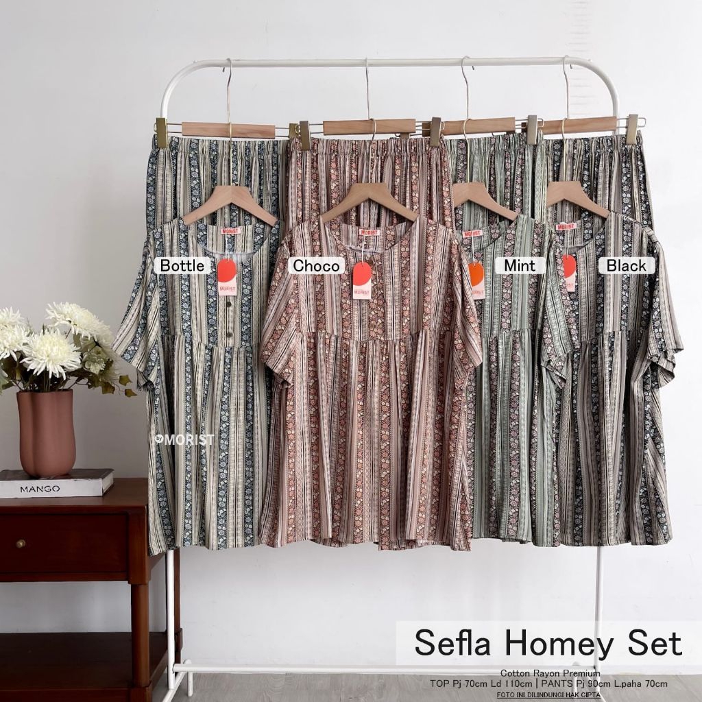 ONE SET by MORIST  Sefla home dress set by Morist