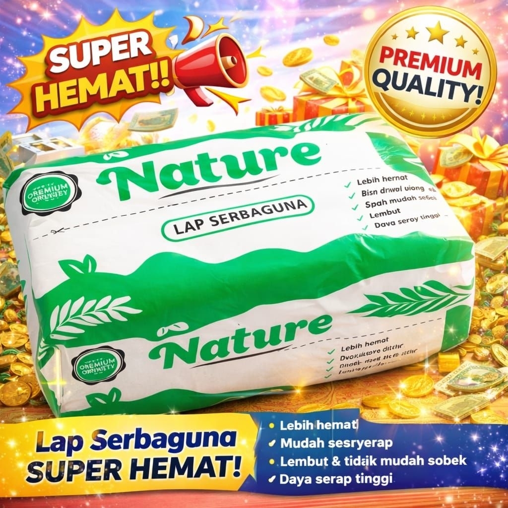TISU KOMPOR TISU DAPUR SERBAGUNA NATURE *HIJAU*