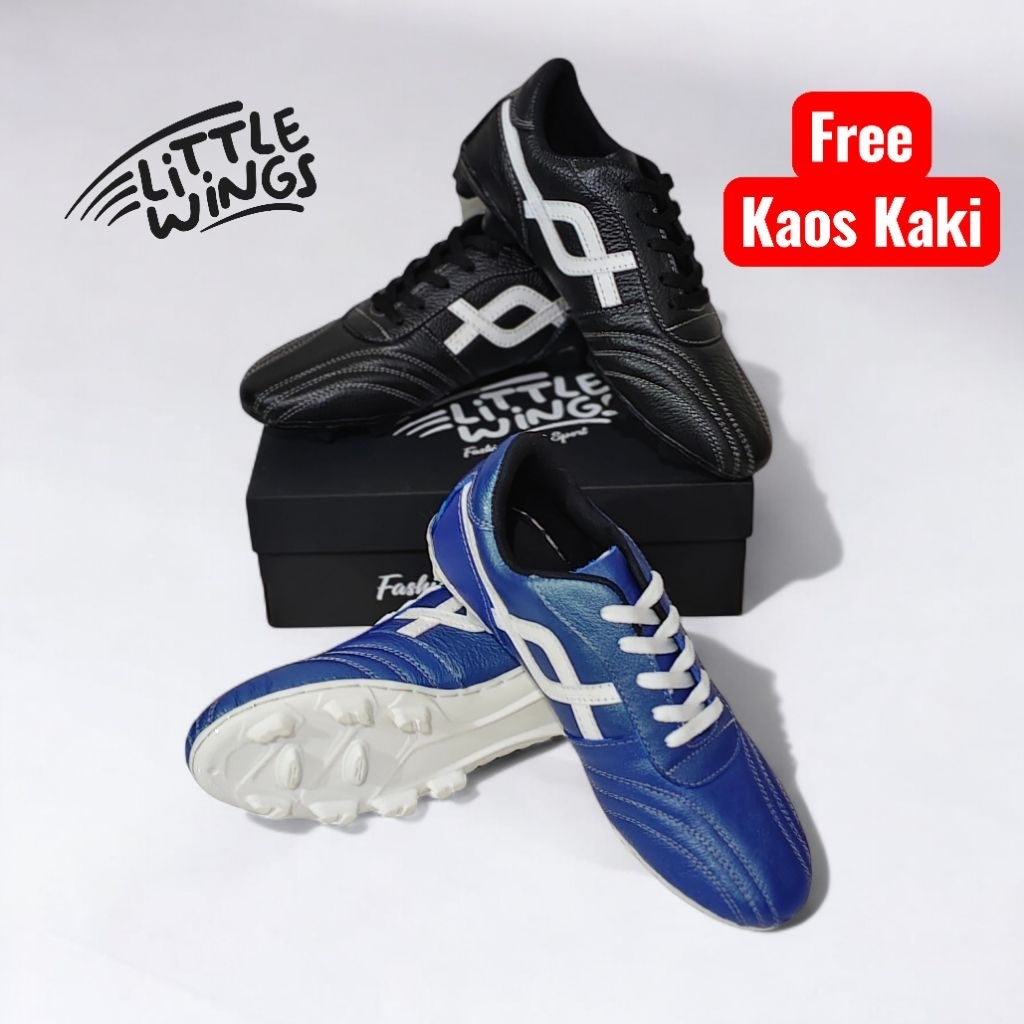 Sepatu Bola Kulit Olahraga Sepak Bola