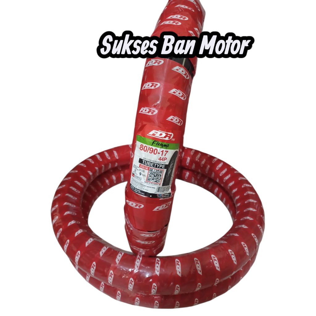 Ban Motor Tubetype FDR Flemmo Ring 17 80/90-17 , 70/90-17 & 90/80-17 Bukan Tubeless (Tubetype) origi