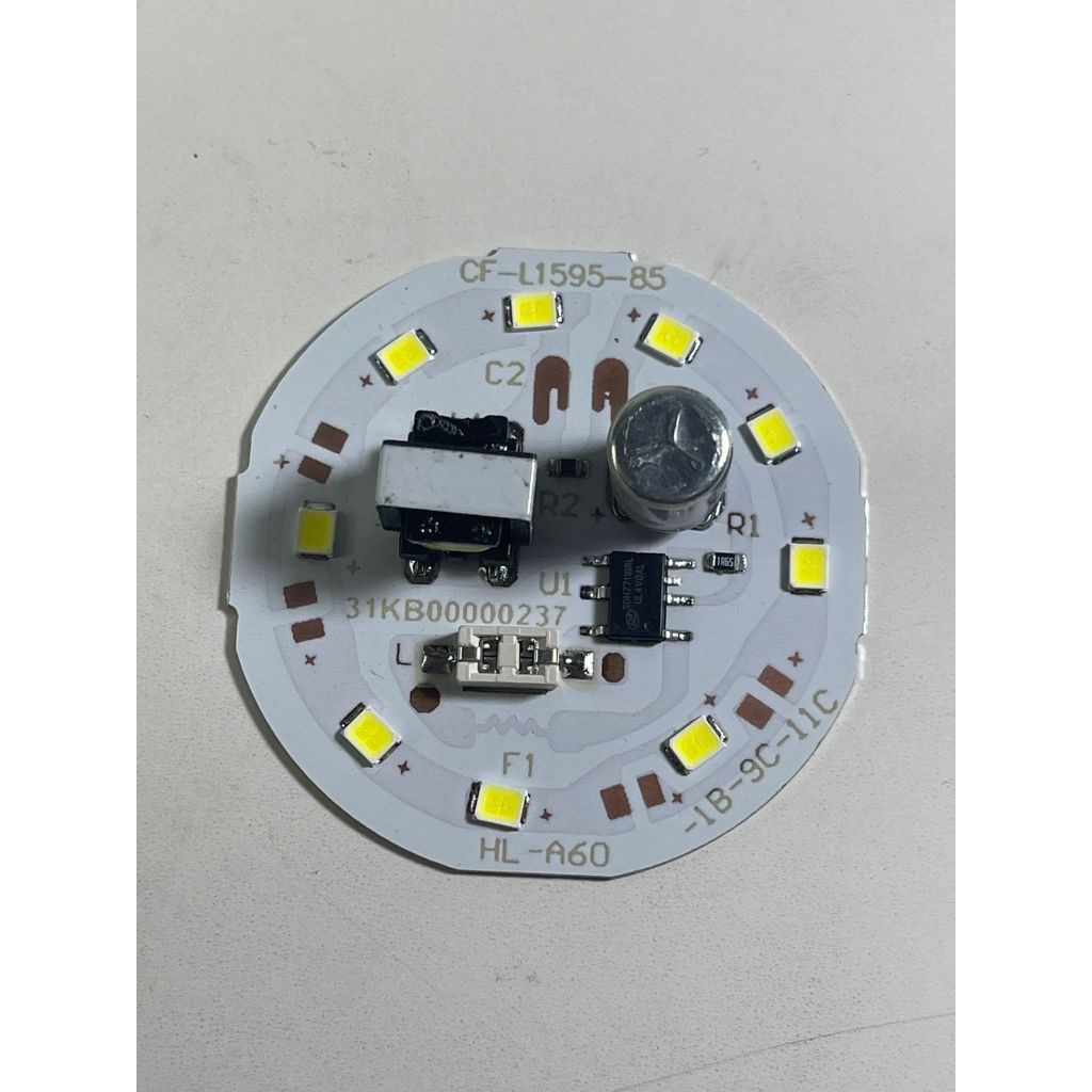 PCB led Lampu Led 7 Watt Housing Bulb Casing Putih