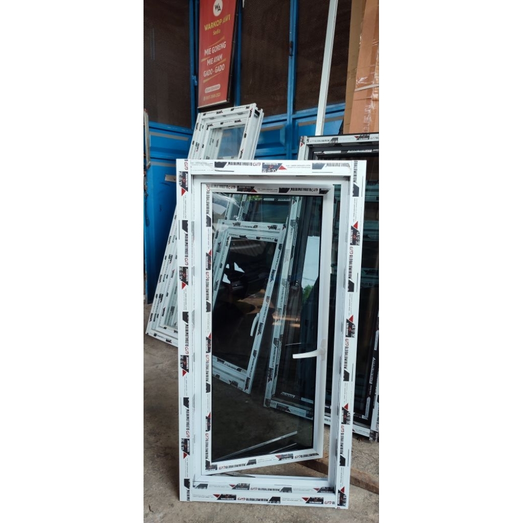 JENDELA CASEMENT ALUMINIUM 40X80