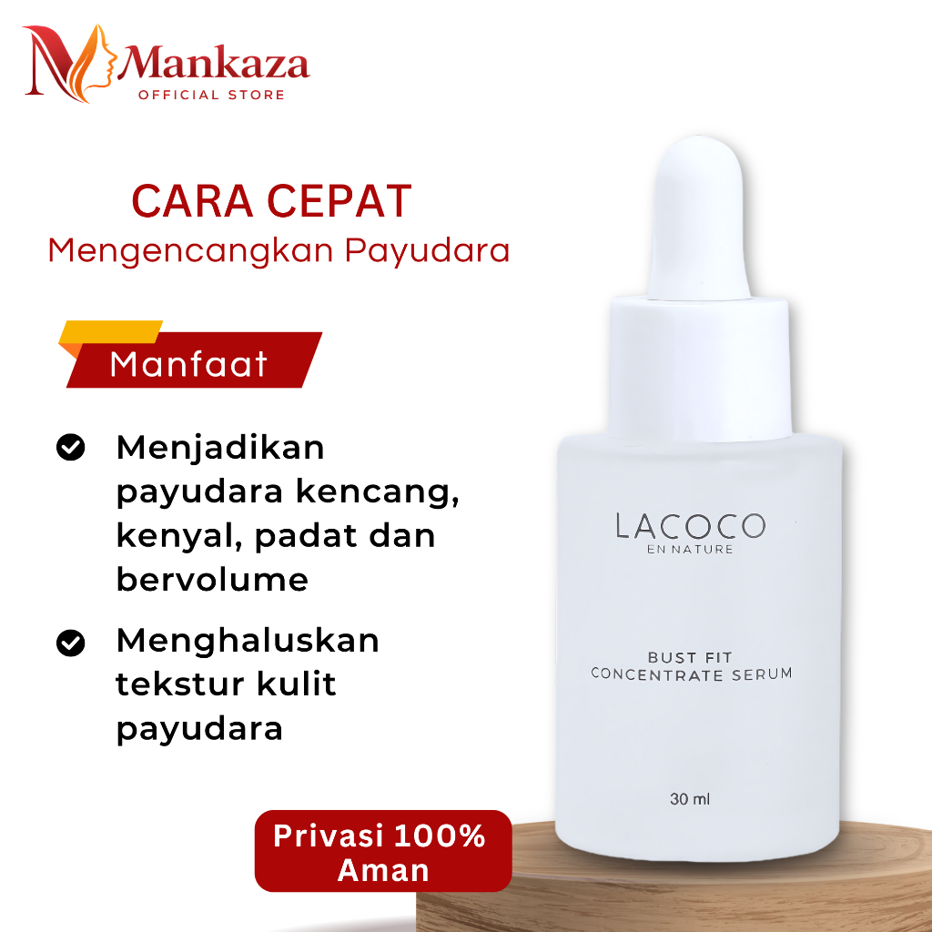 LACOCO Bust Fit Concentrate Serum Pengencang Payudara Pembesar Payudara Ampuh