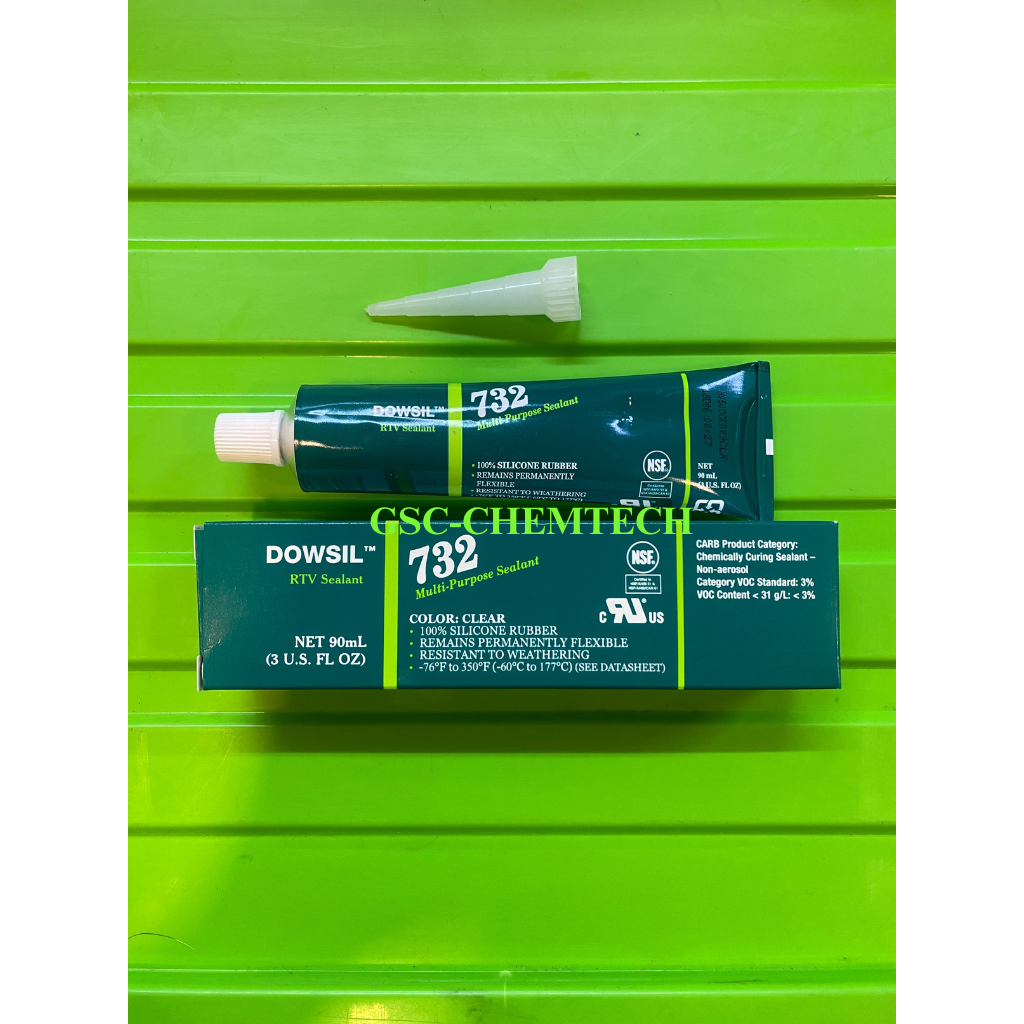 Dowsil 732 RTV Sealant Multi Purpose Sealant 732 Clear (90ML)