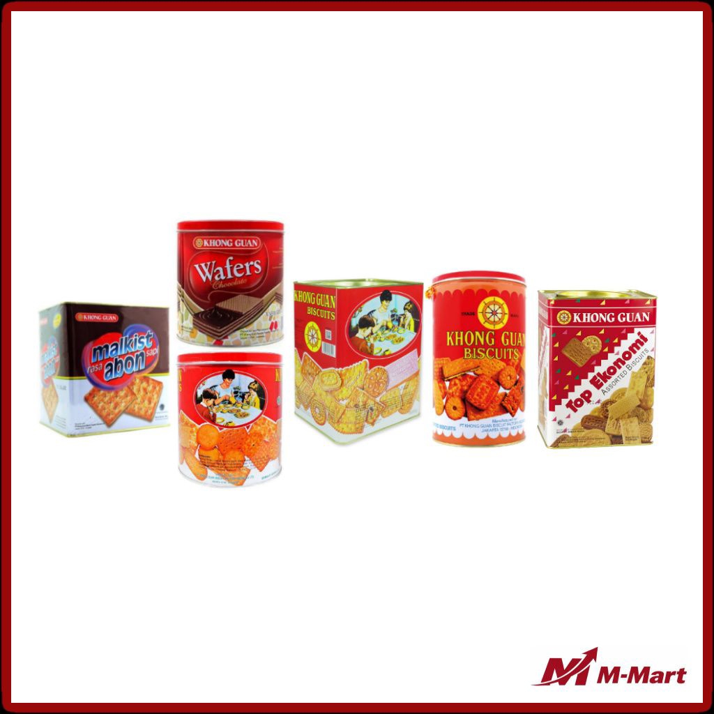 Khong Guan Biskuit Wafer Kaleng