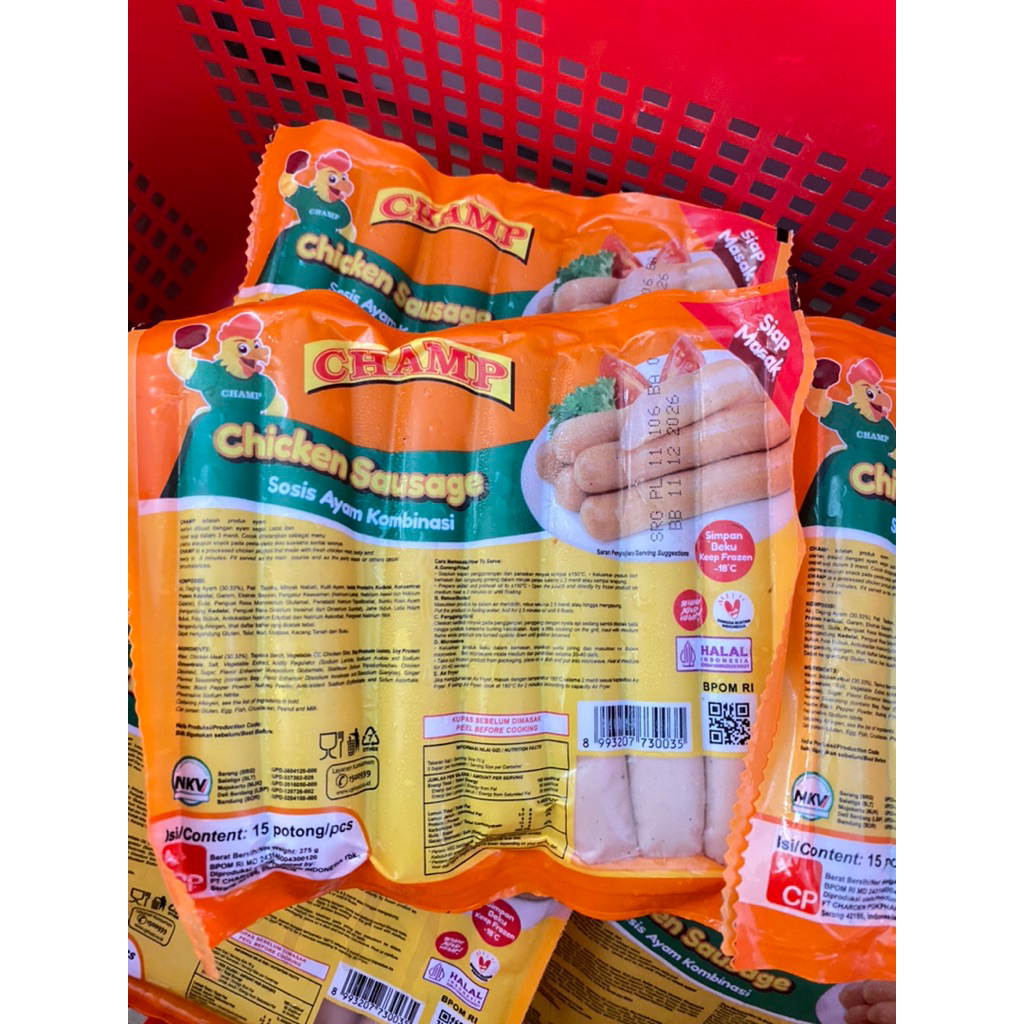 Sosis CHAMP 375 Gram