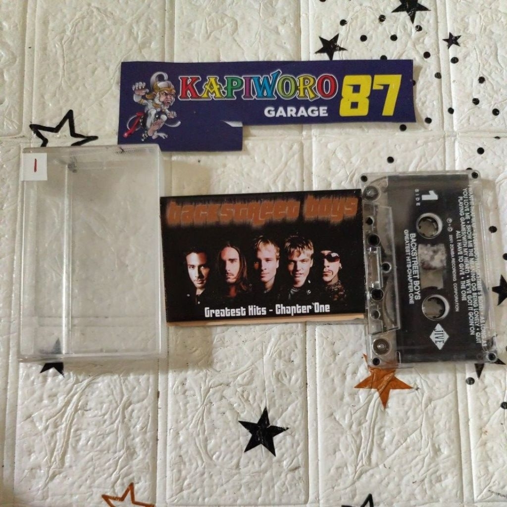 KASET PITA,,,BACKSTREET BOYS GREATEST HITS-CHAPTER ONE