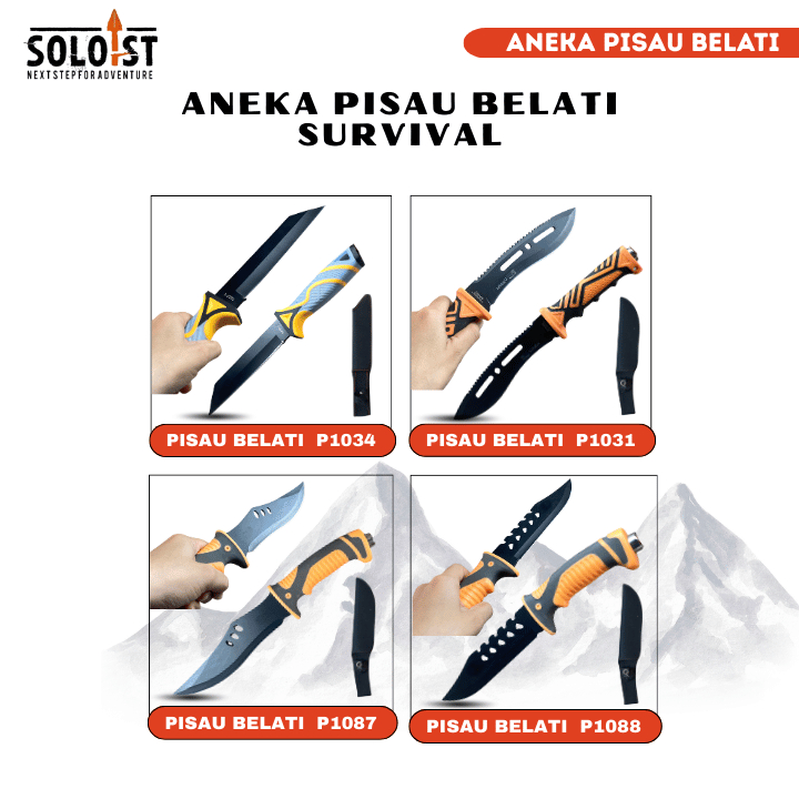Grosir Pisau Belati Karambit Survivalkit Outdoor Super Tajam Stainless Steel Kitchen Knife Serbaguna