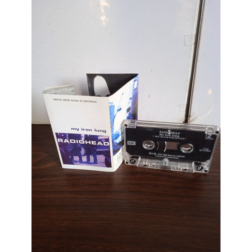 kaset pita Radiohead,,my iron lung