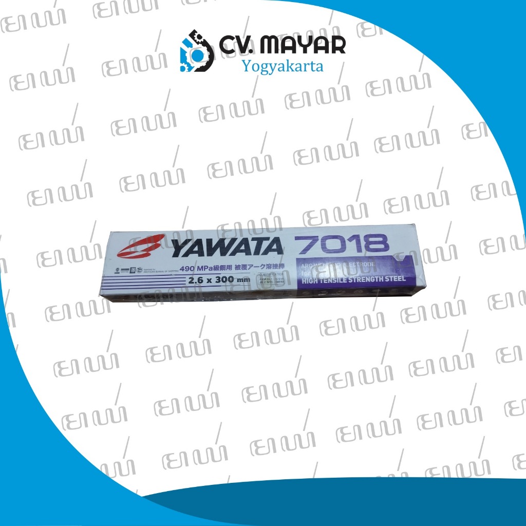 YAWATA 7018 Kawat Las Besi Baja Welding Electrode 2.6mm & 3.2mm [5KG]