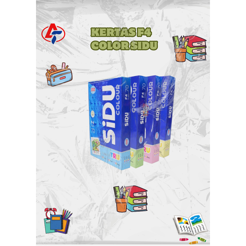 kertas F4 Warna SIDU / RIM