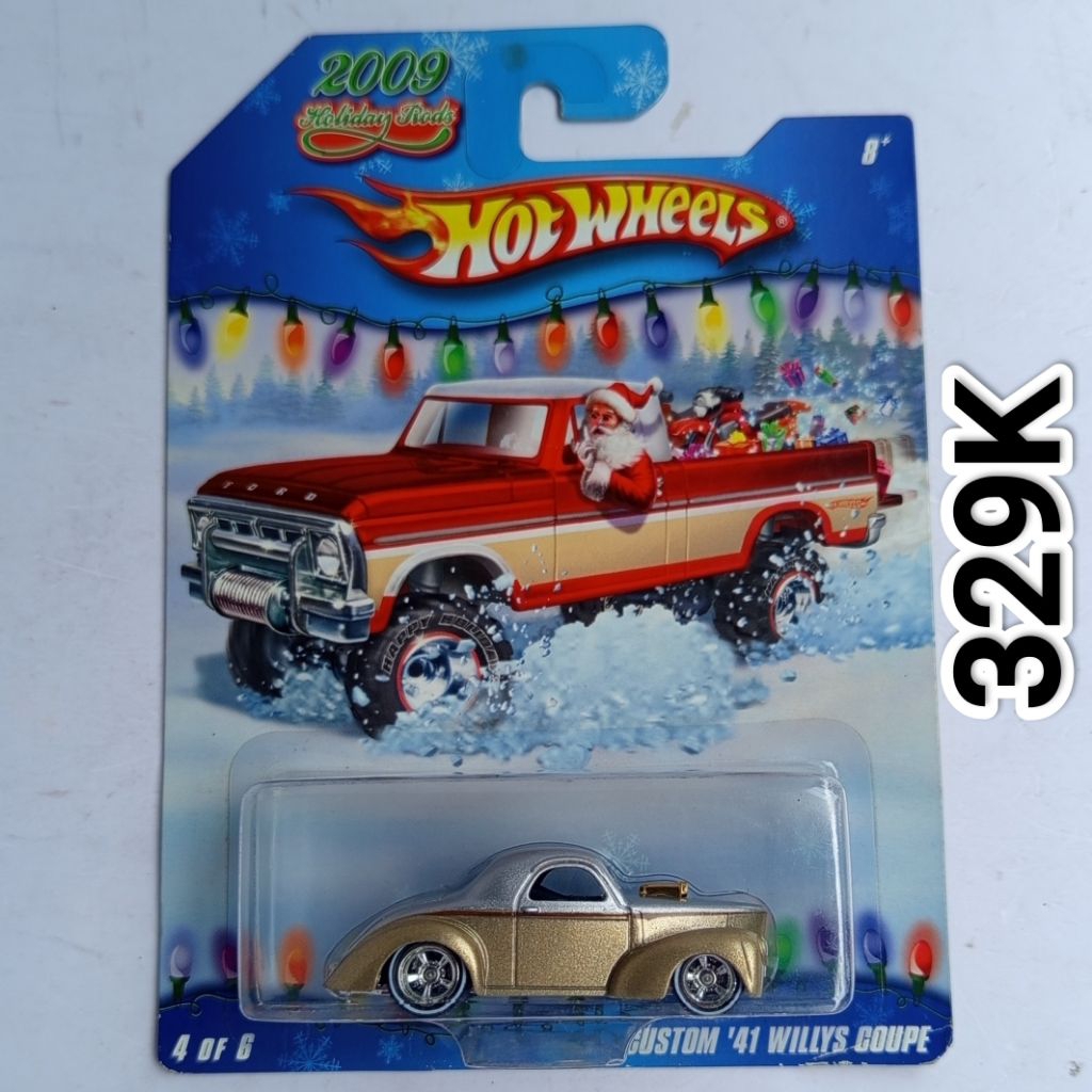 Hot Wheels Holiday Rods 2009 Custom 41 Willys Coupe