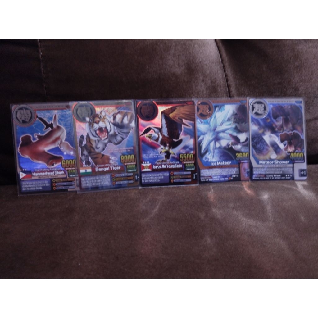 Animal Kaiser Plus Combo Pack Bengal Tiger & Icarus ORI (Bonus 1 Silver AK+ Card Random)