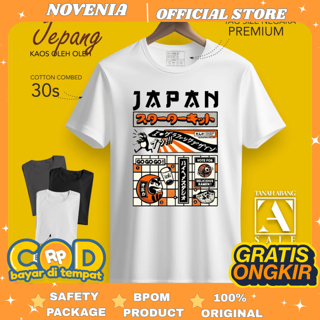 KAOS Style Jepang, Rasa Lokal – Fashion Fusion yang Nggak Biasa