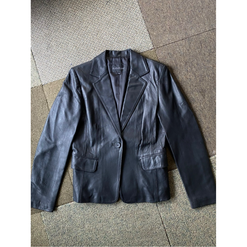 Jas Kulit Domba Asli / Blazer Leather Second
