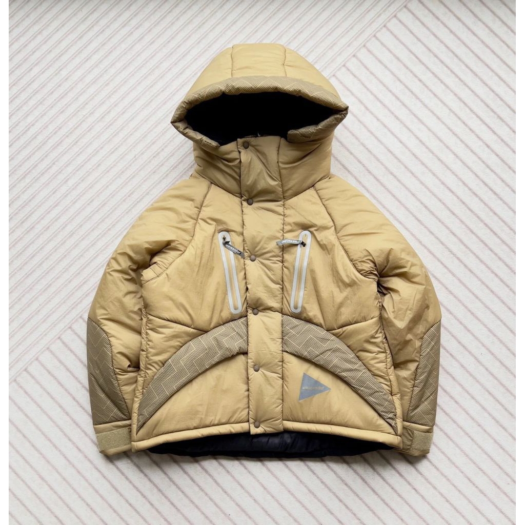 And Wander Primaloft Ripstop Puffer Jacket