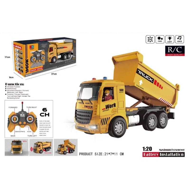 rc dump truck super truck
