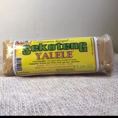 TERMURAH WEDANG SEKOTENG YALELE INSTAN 150gr/5 sachet dilengkapi dengan Agar-Agar Sekoteng