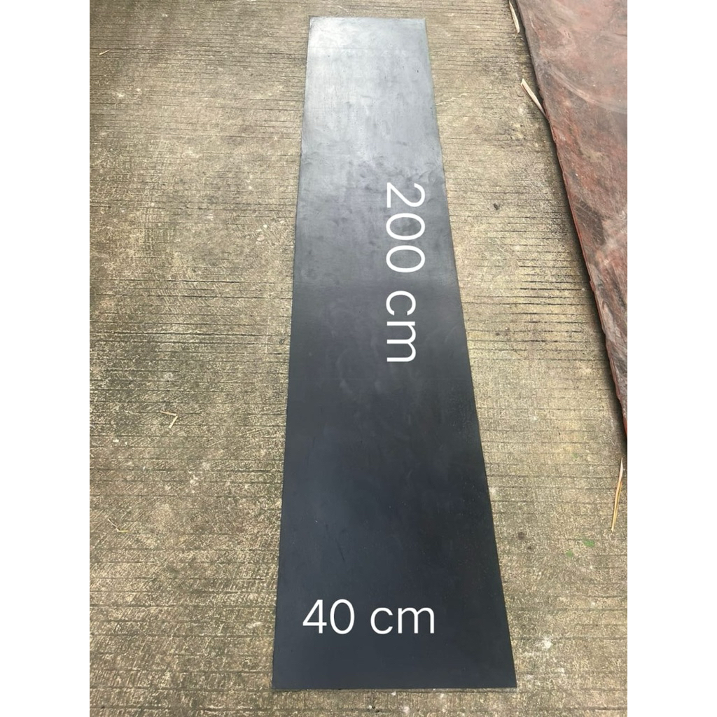 Karpet Karet  Lumpur Truk Belakang Fuso Trailer Ukuran 40 cm x  200 cm