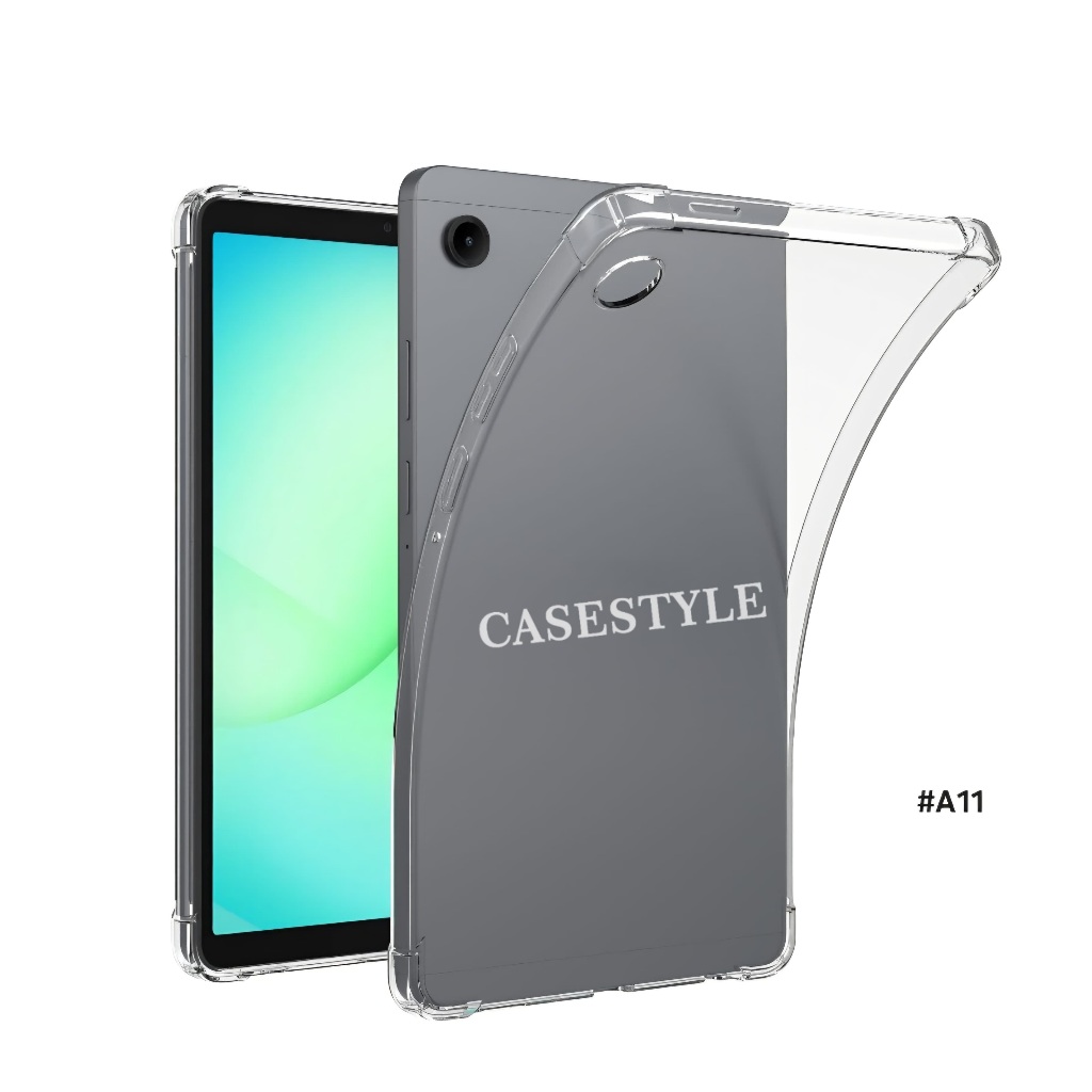 Case Samsung Tab A11 8.7 Samsung Tab A11 Plus Samsung Tab A9 Plus X210 10.5 Clear Anti Crack Silikon