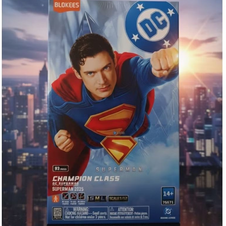 Blokees Champion Class DC superman 2025 action figures toys