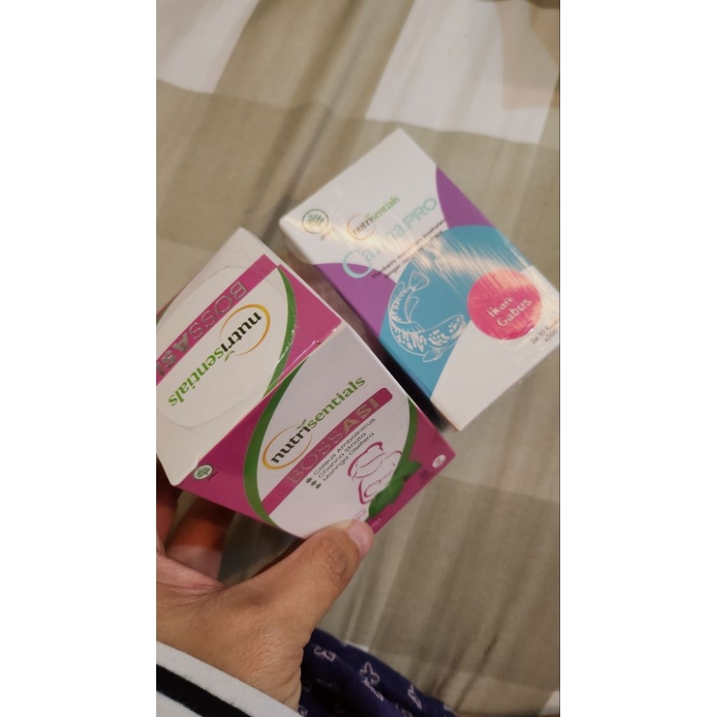 nutrisentials canna pro dan boss ASI ekstrak ikan gabus