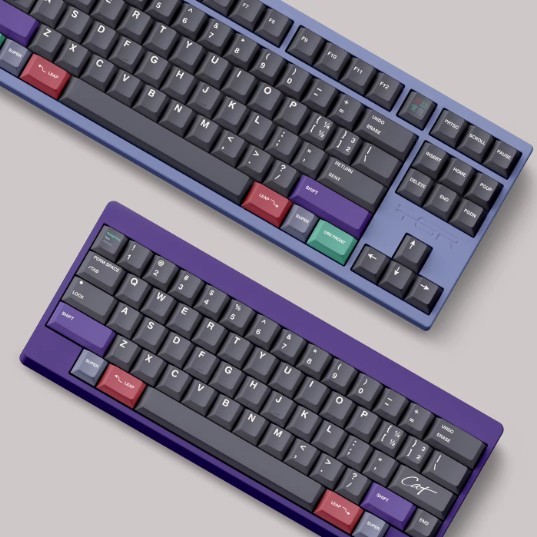 Keycaps FBB CAT CMYK Cherry Profile PBT Dye Sub