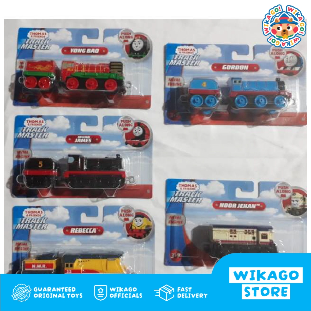 Thomas & Friends Track Master Yong Bao , Noor Jehan , James , Rebecca , Gordon  manual limited