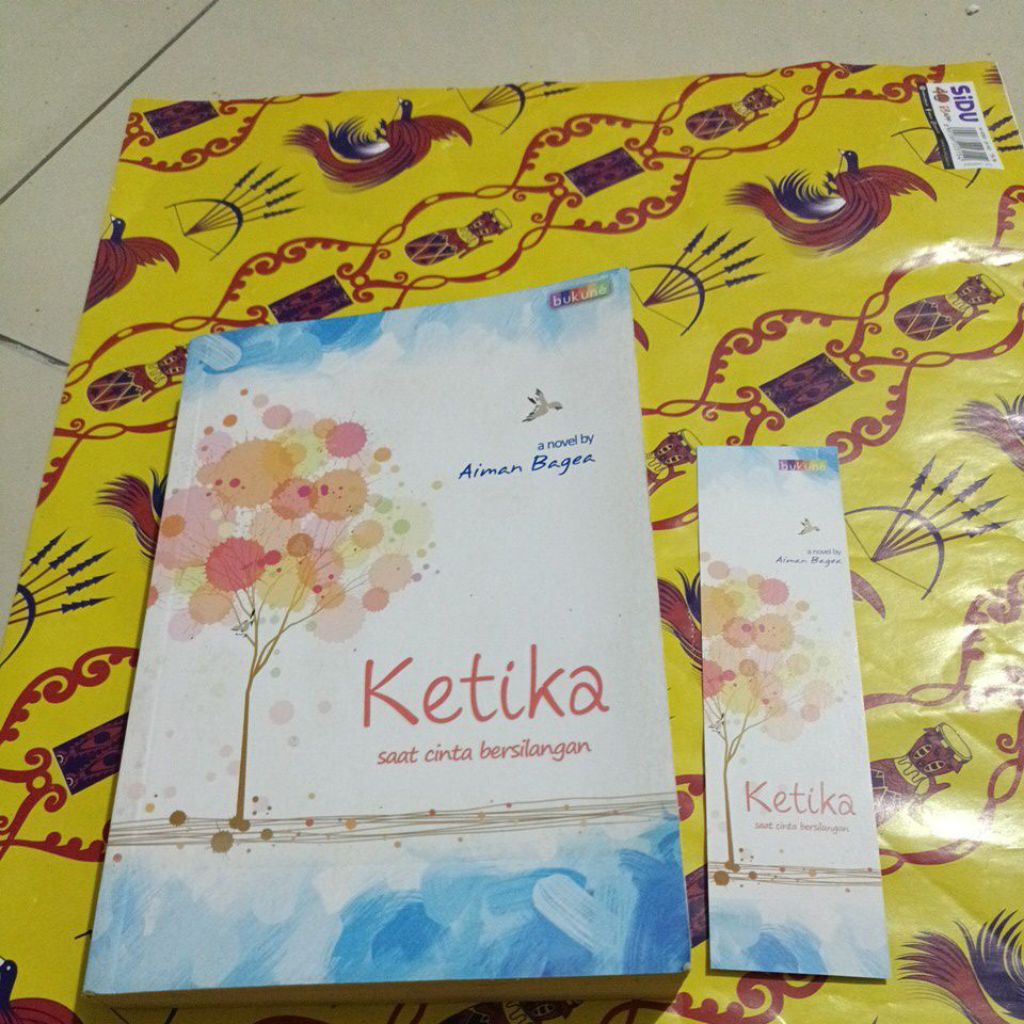Novel Aiman Bagea - ketika saat cinta bersilangan