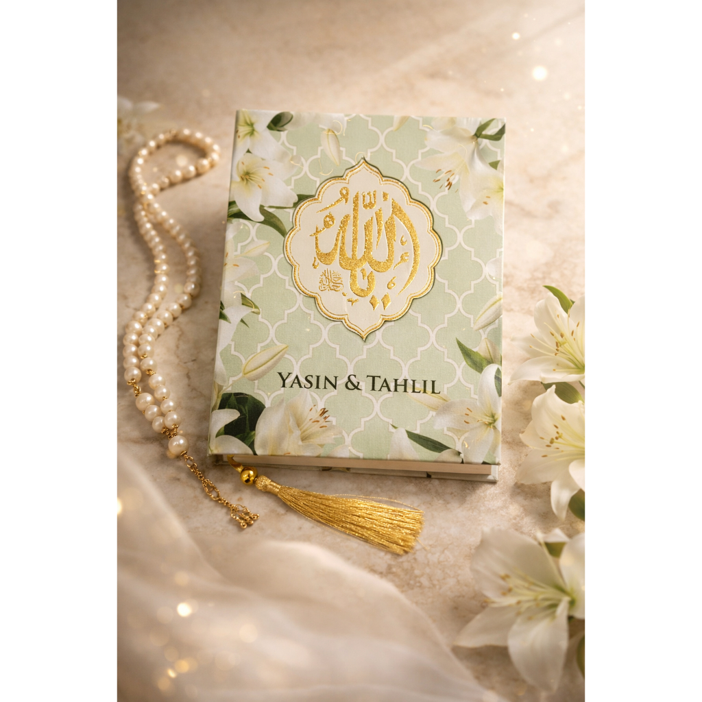 Buku Yasin Tahlil Hardcover 128 ART Paper Souvenir / Buku yasin satuan / Sample buku yasin isi buku 