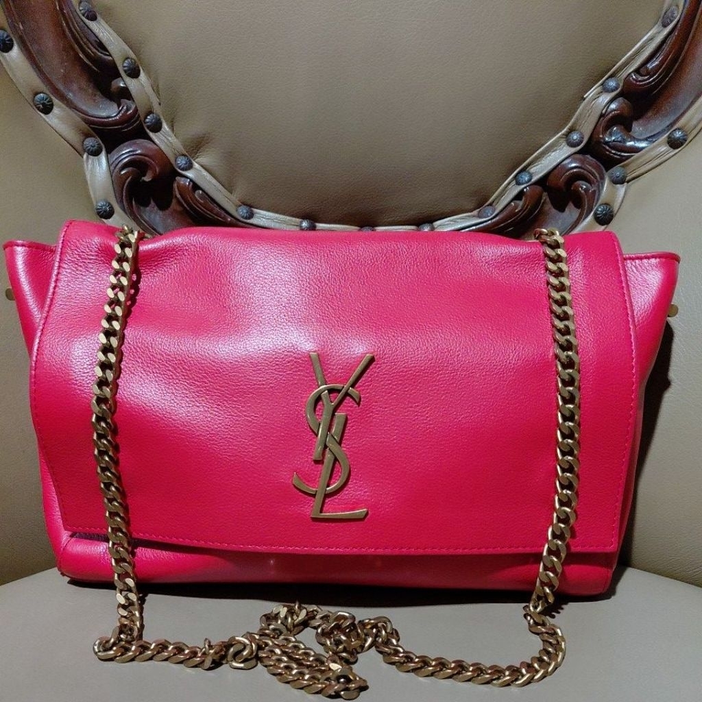 tas preloved / second Ye eS eL bolak balik ( bhn kulit dan suede) size 30