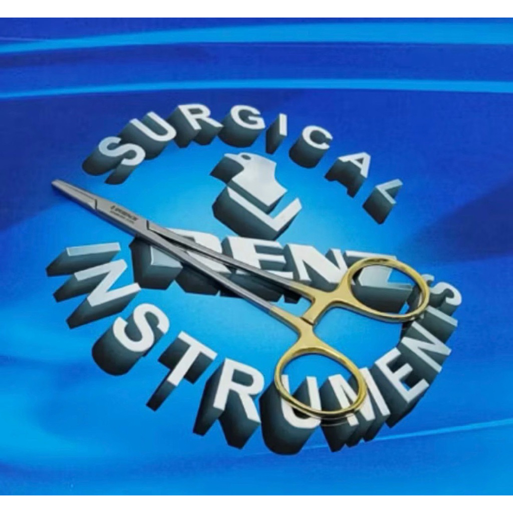 “ Mayo - Hegar “ Needle Holder 14cm Gold Handle - Renz