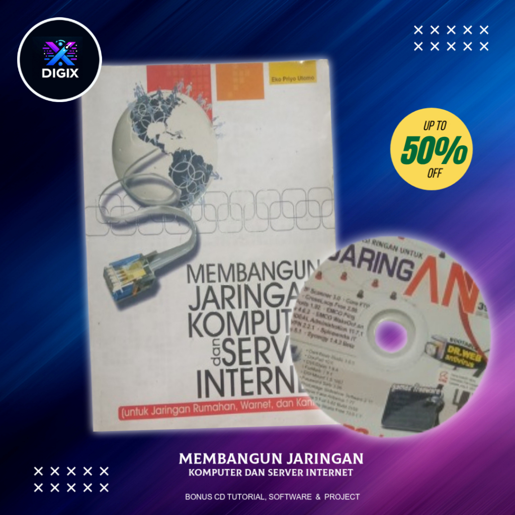 Buku Membangun Jaringan Komputer dan Server Internet