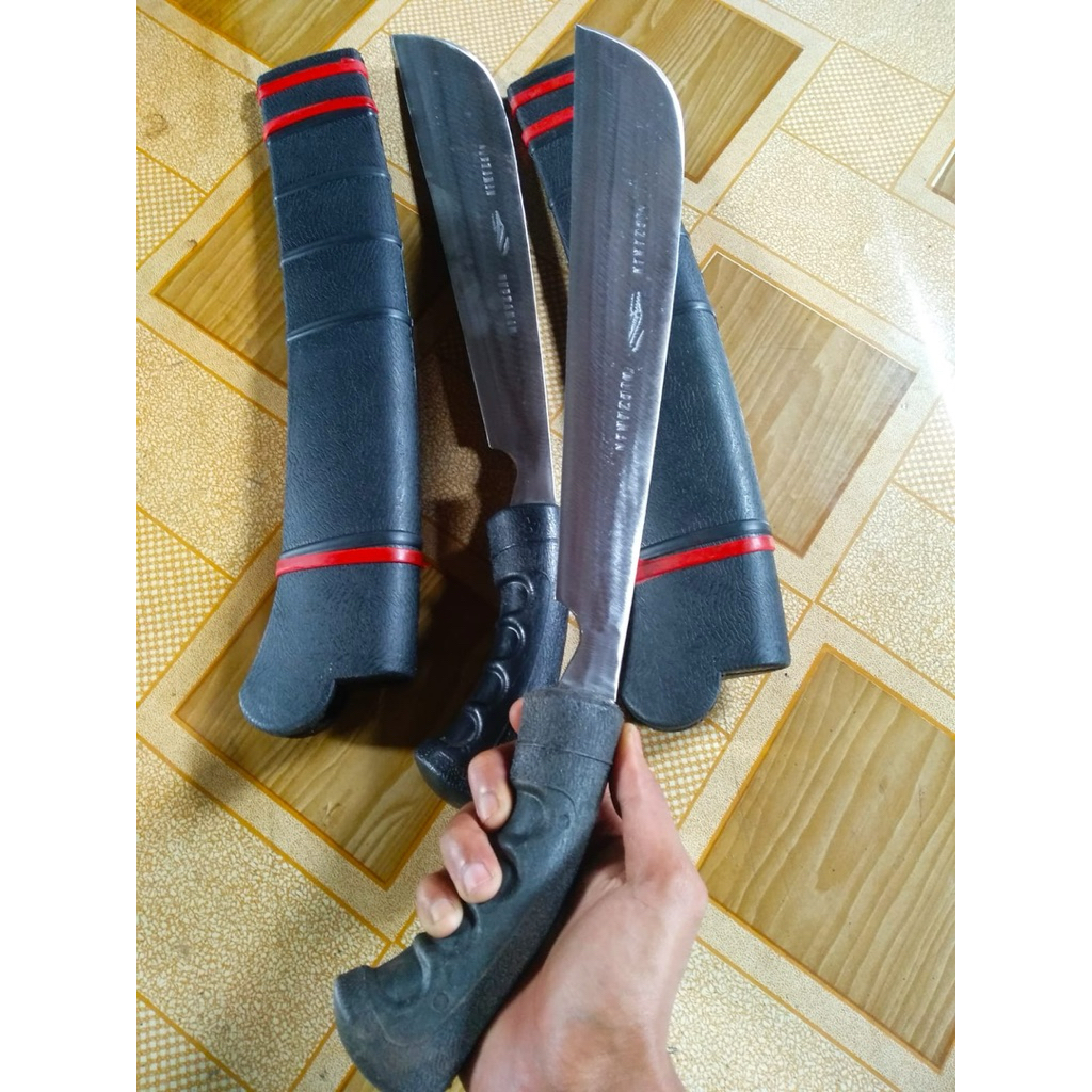 Pisau Kebun Gerahang Pemotong Bambu / Pisau Kebun Serbaguna Bahan Baja