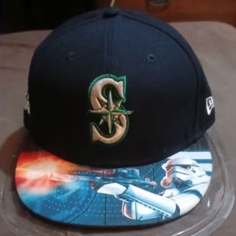 topi new era Seattle Marines MLB collab Star Wars.Snapfitted 738.Sz 58,59 cm.