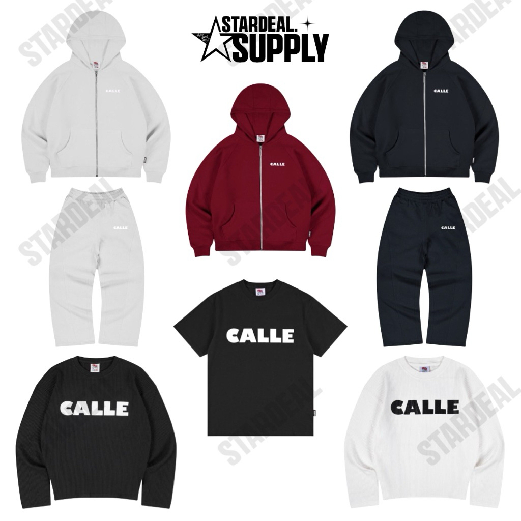 [ ORIGINAL 100% & TERMURAH ] CALLE DE LARACHE BASIC // ZIP BASIC GREY // ZIP BASIC BLACK // ZIP BASI