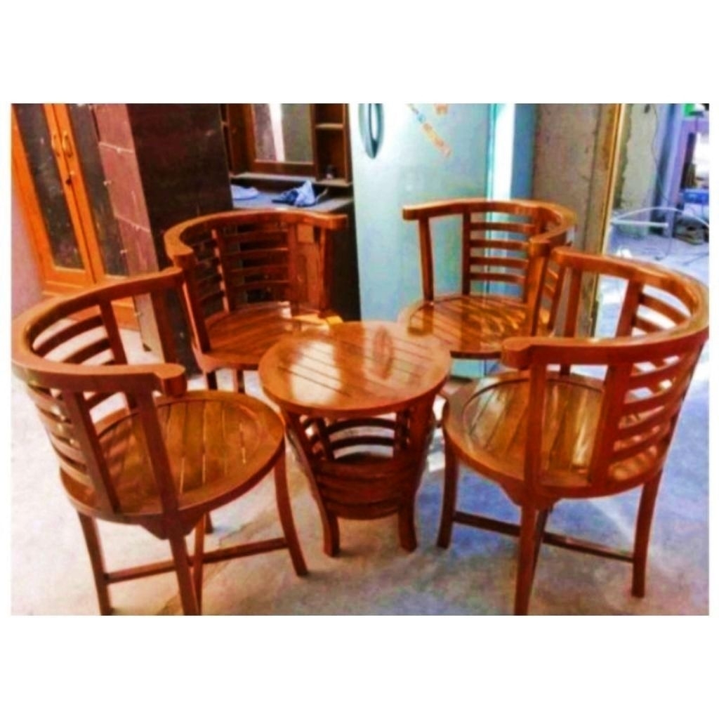 Kursi teras cantik//Kursi tamu Kayu Jati