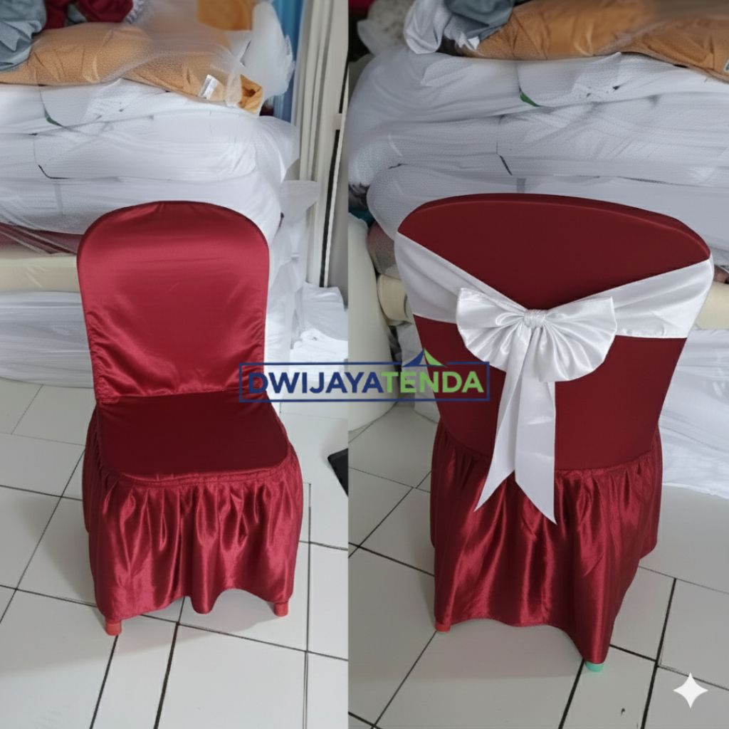 Sarung kursi napoly 100,101,102,209 pita/Sarung kursi napoly plastik pita kain filamin