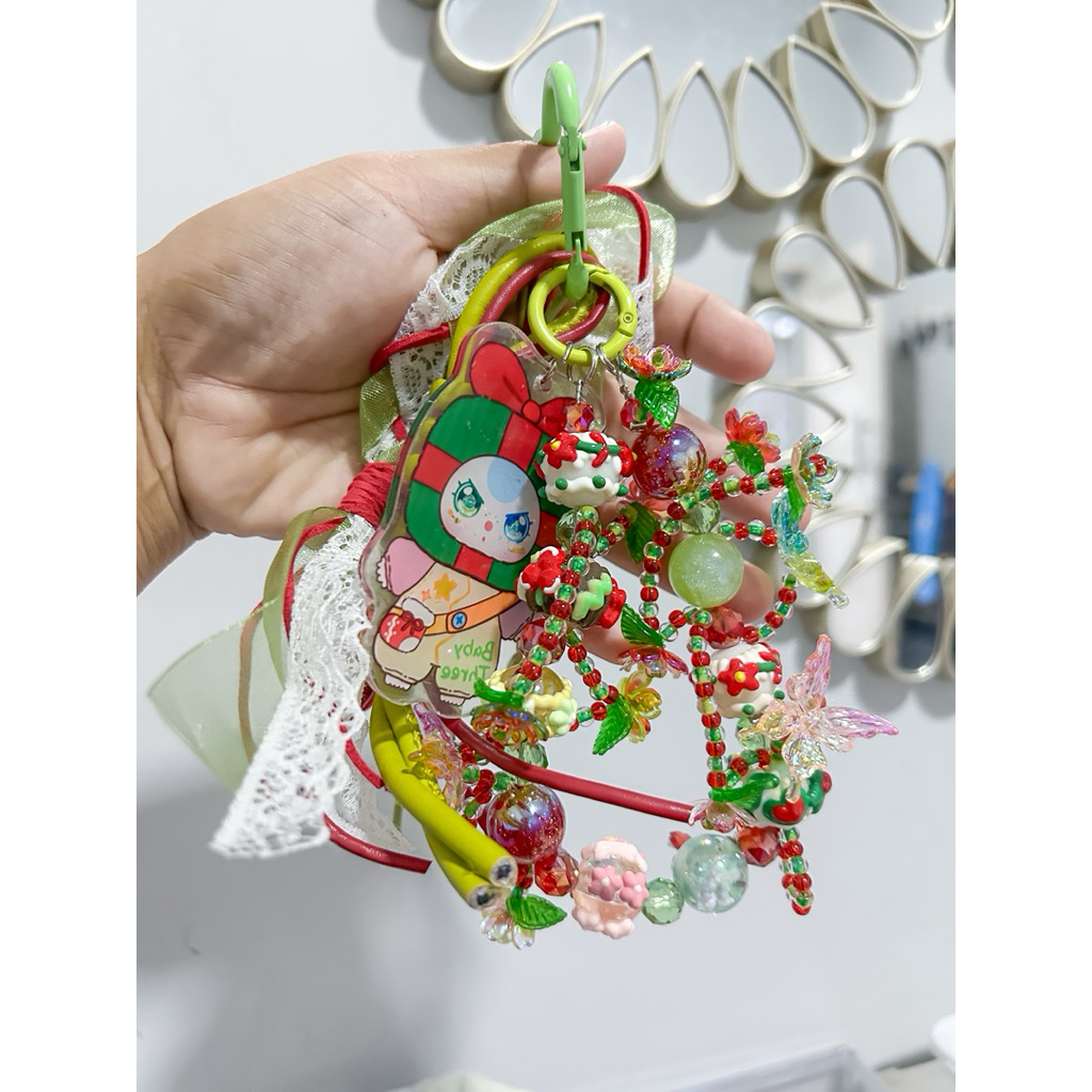 SECRET BABY THREE BAG CHARM ORIGINAL LOVE CHAIN