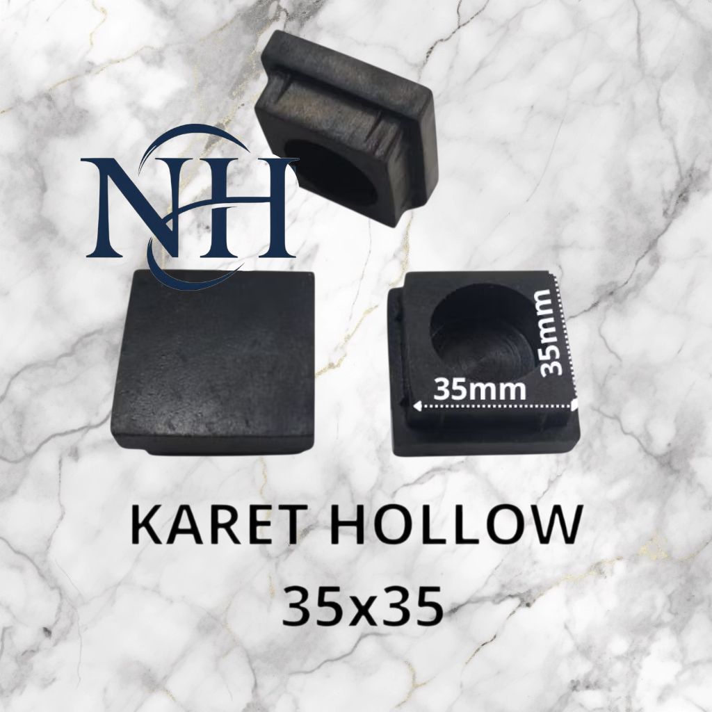 KARET KAKI HOLLOW 35X35  KARET TAPK  KAKI KARET KAKI MEJA ALAS KAKI MEJA KURSI