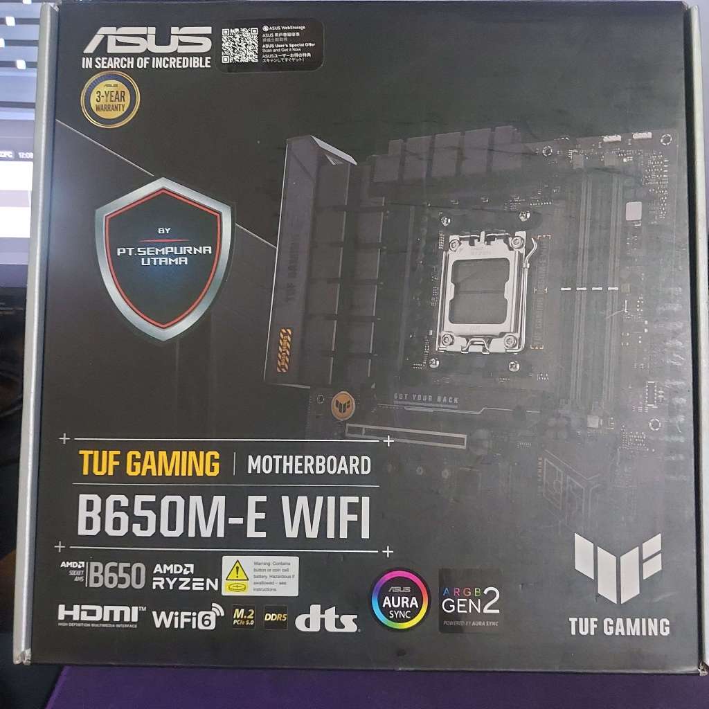 MOBO ASUS TUF GAMING B650M-E WIFI