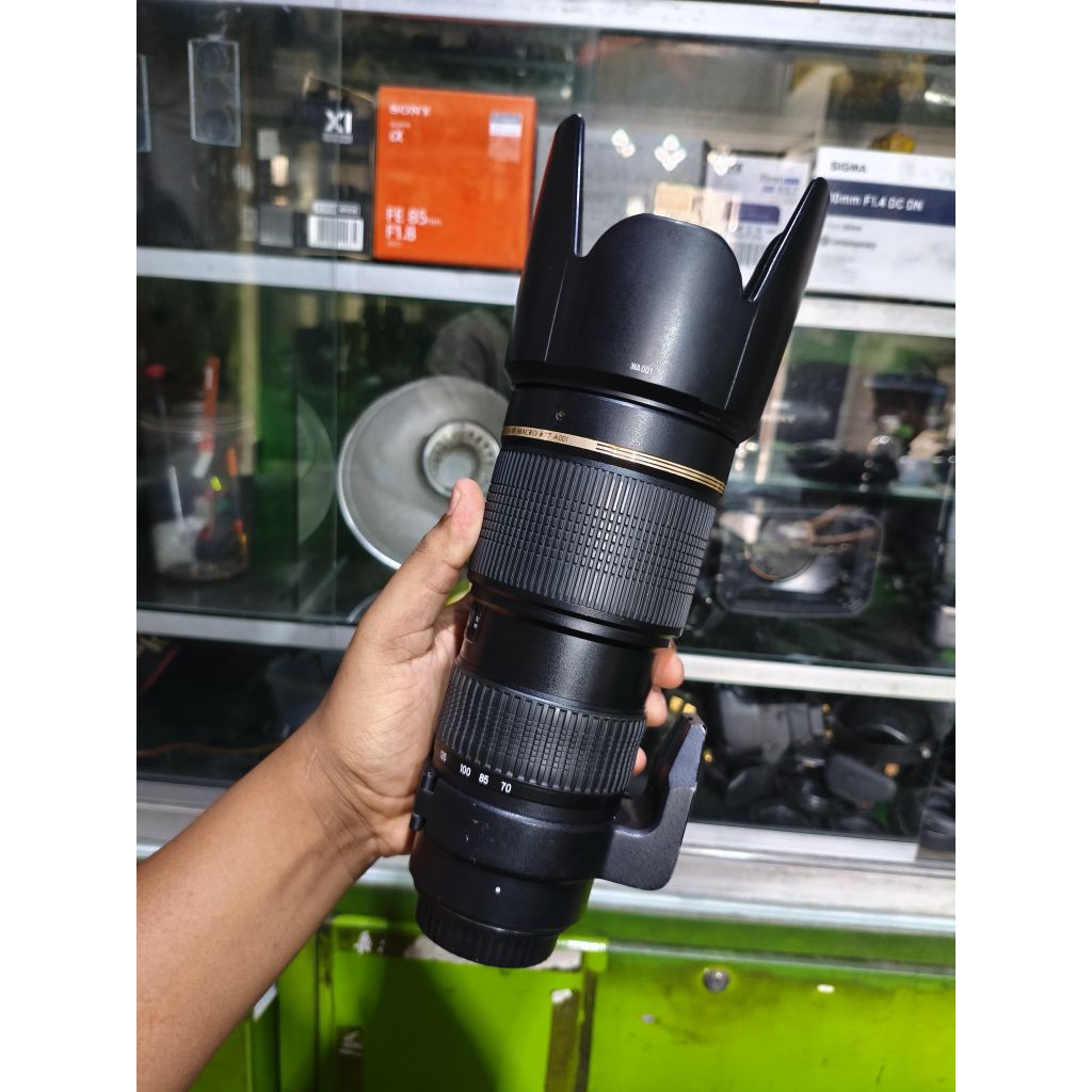 lensa tele tamron 70-200mm f2.8 for canon