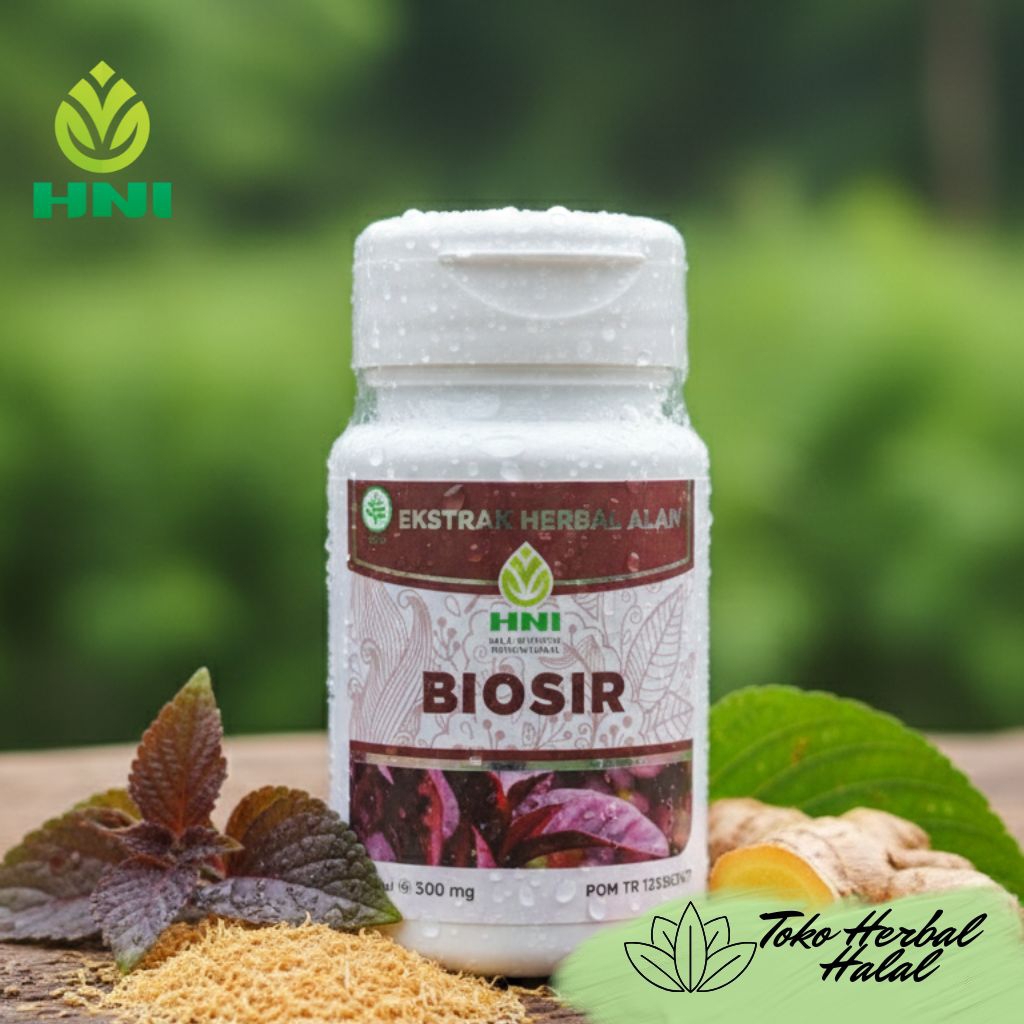 Biosir HNI HPAI Original Obat Herbal Alami Melancarkan Buang Air Besar Sembelit Wasir BPOM Halal