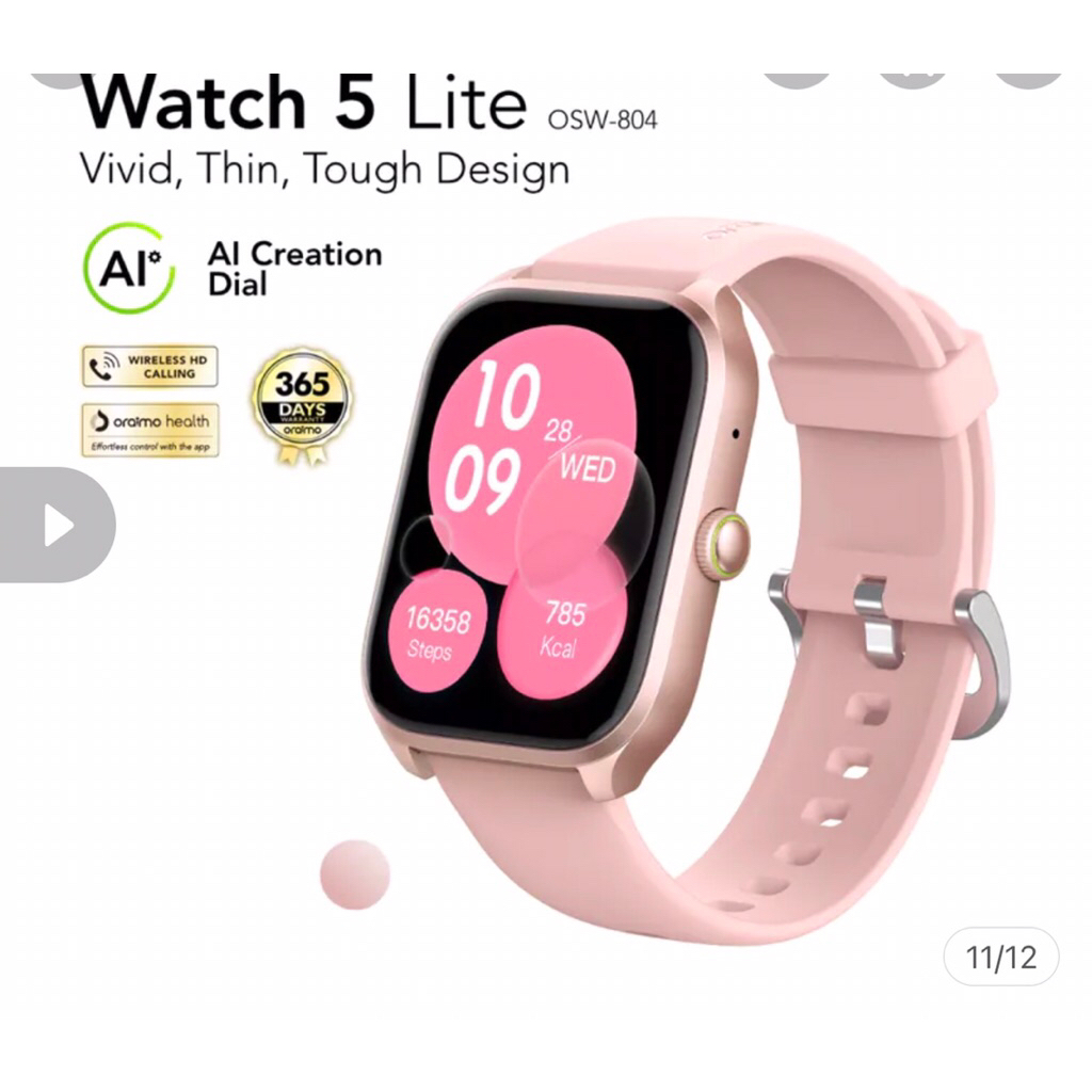 Smart watch ORAIMO WATCH 5 LITE, 2.01