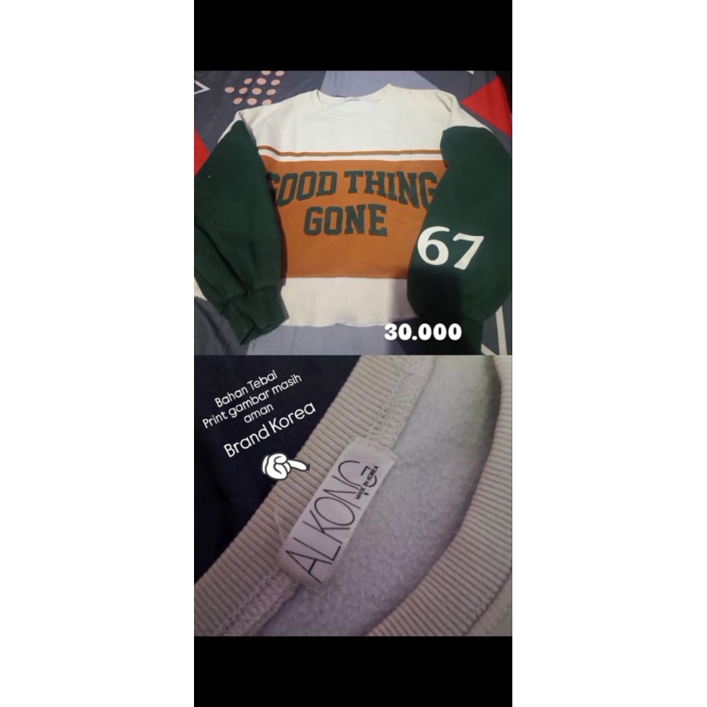 model crewneck, Brand ALKONG