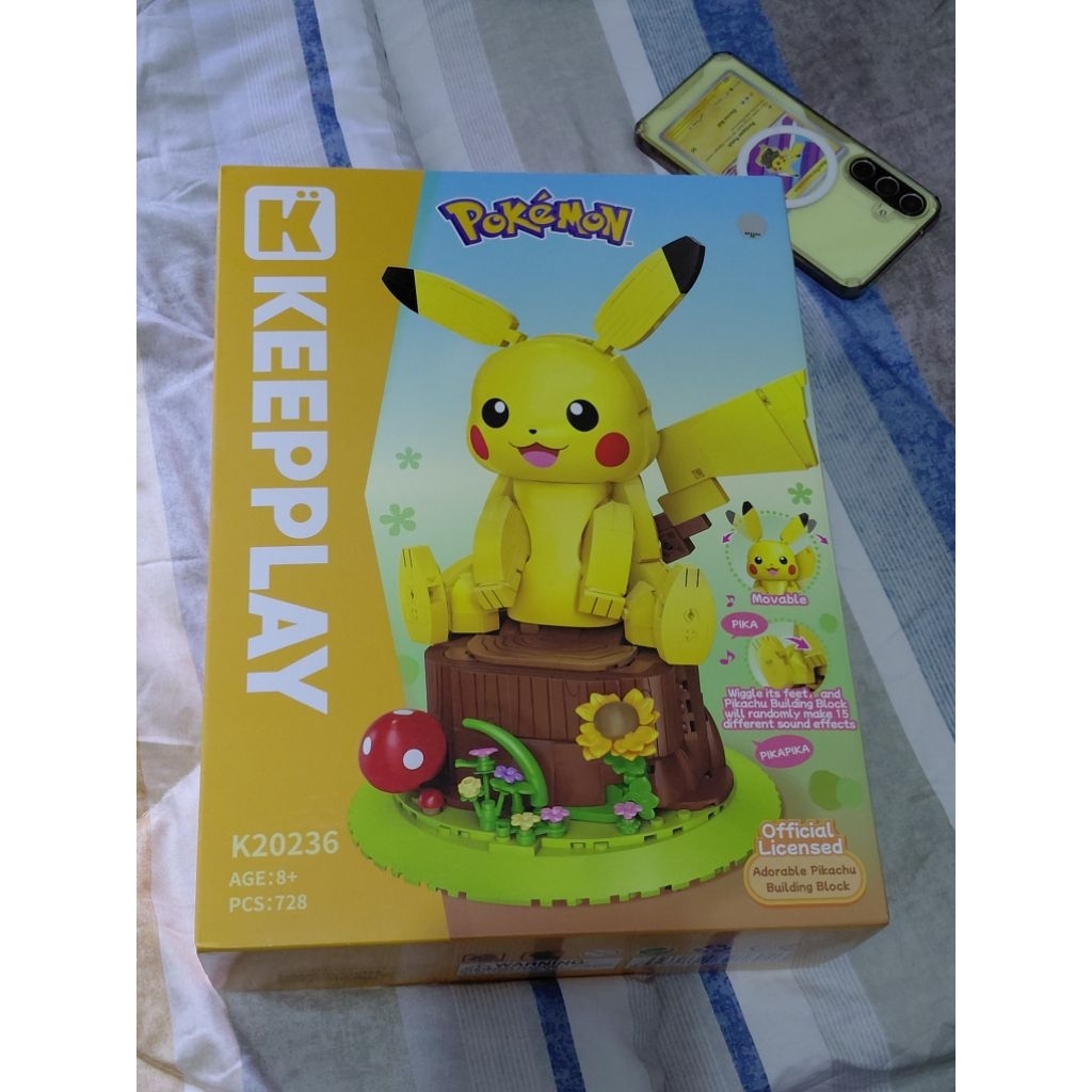 Keepplay Lego Pokemon Pikachu Big Size 728pcs