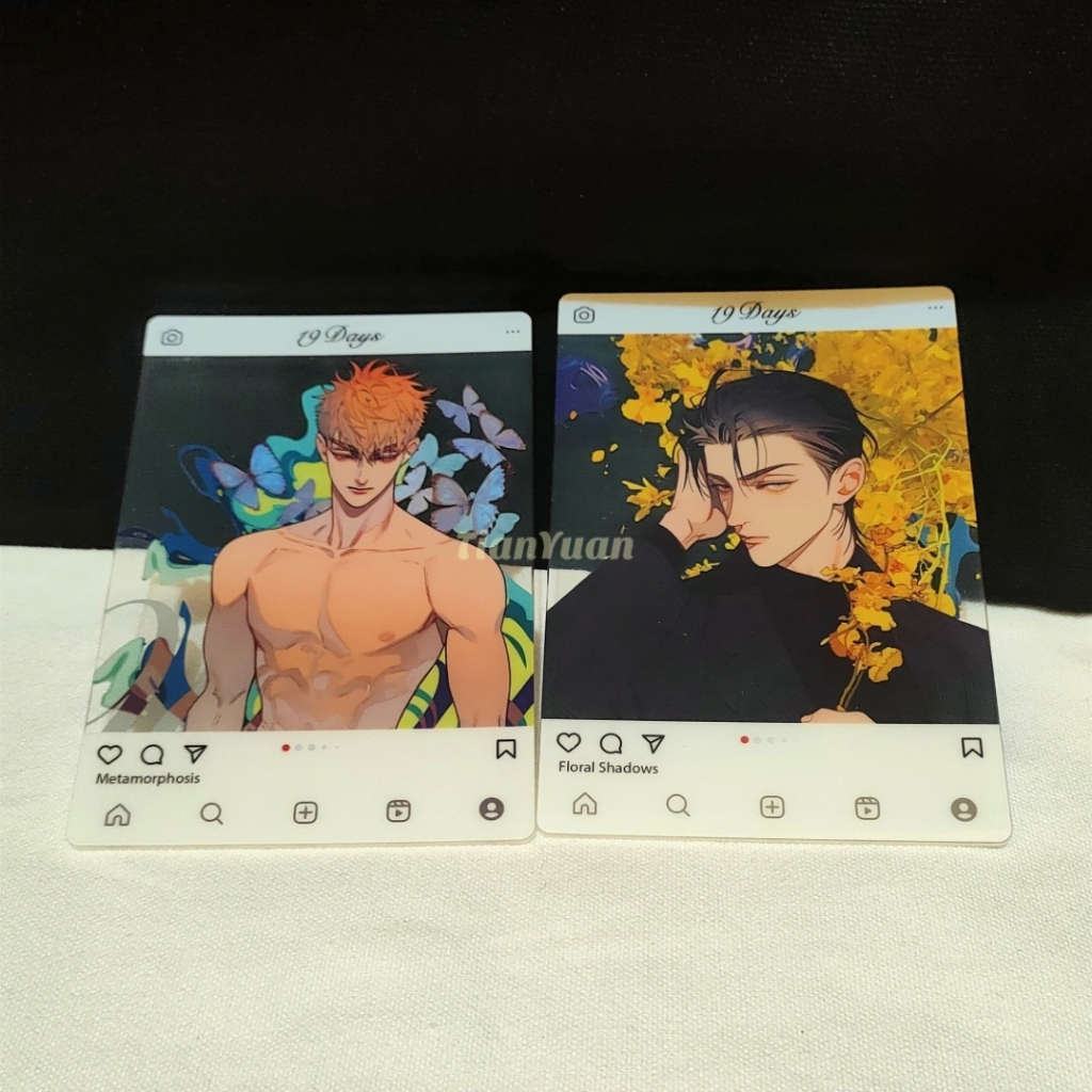 19 Days Official Merchandise; Transparent Card