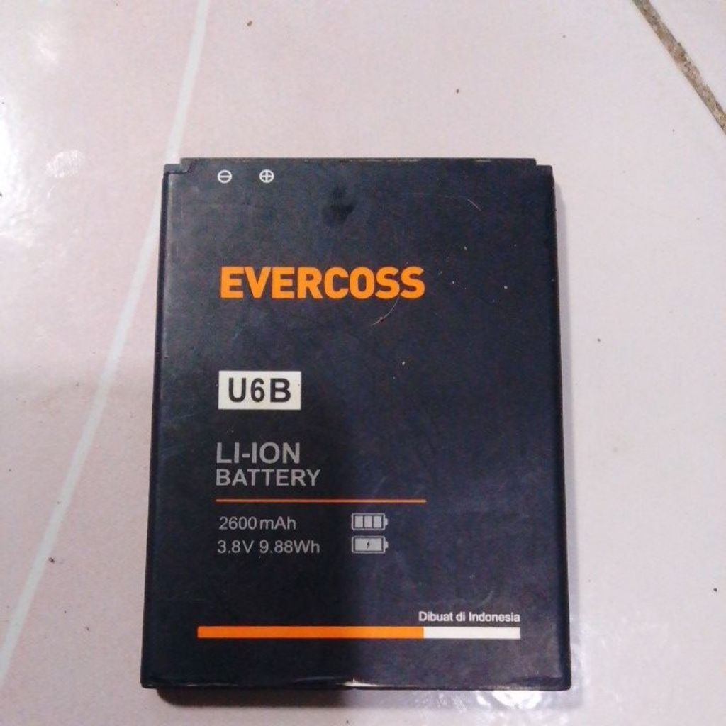 Batre Evercoss U6B