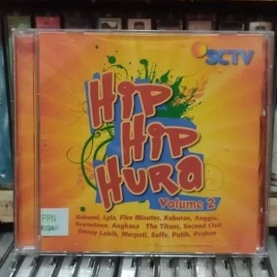 CD AUDIO KOMPILASI HIP HIP HURA